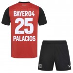 Nogometni Dresovi Bayer 04 Leverkusen Exequiel Palacios 25 Dječji Domaći 2024-25 Kratkih Rukava